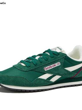 Reebok AZ Classic Retro Sneakers for Women, Nylon and Suede Vintage Low Top